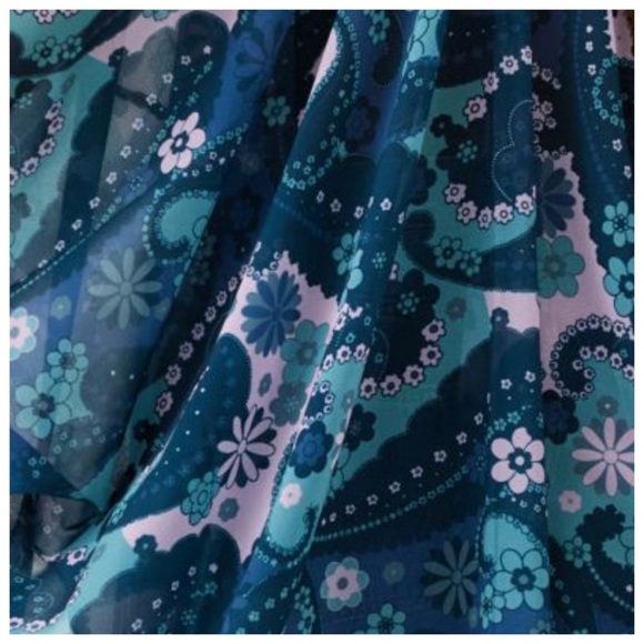 Urban Outfitters Floral Paisley Fringe Kimono - Picture 4 of 6